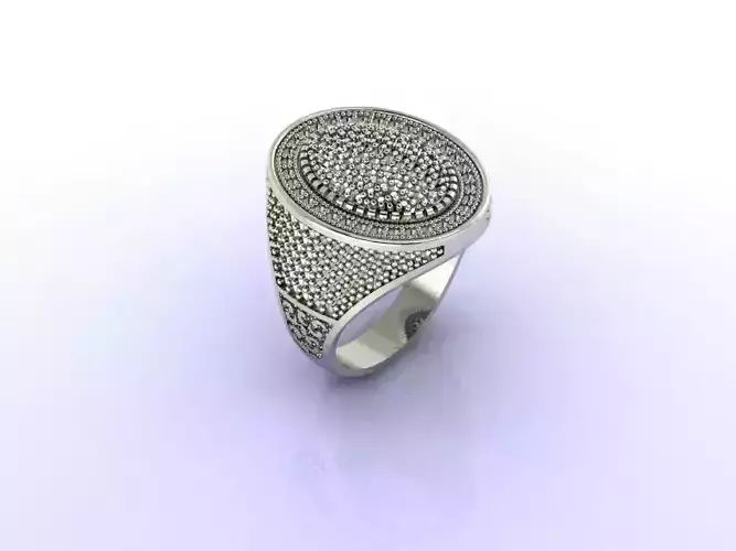 Gents Ring  - STL READY FILES 