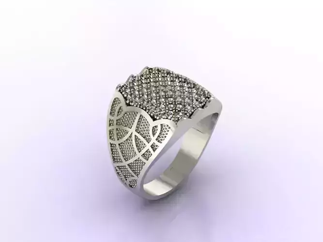 Gents Ring  - STL READY FILES  3D print model