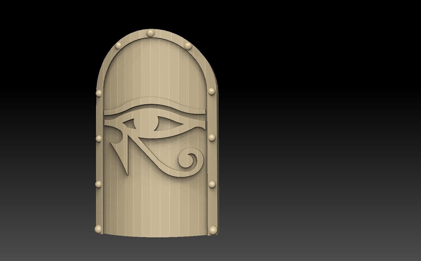 Egyptian Shield Pack 3D print model_10