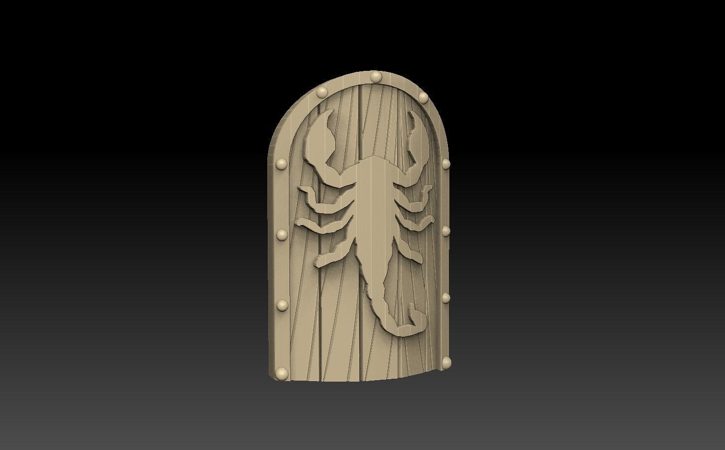 Egyptian Shield Pack 3D print model_16