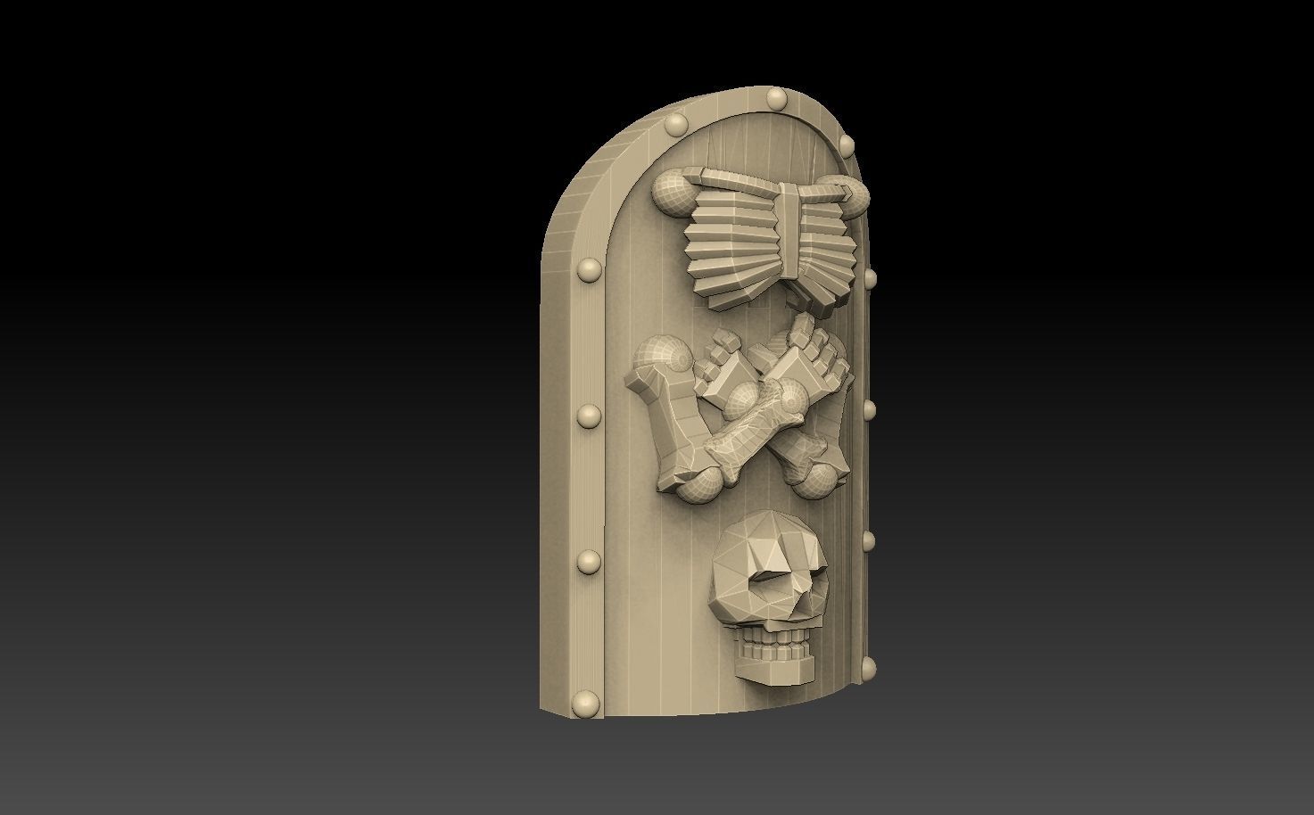Egyptian Shield Pack 3D print model_20