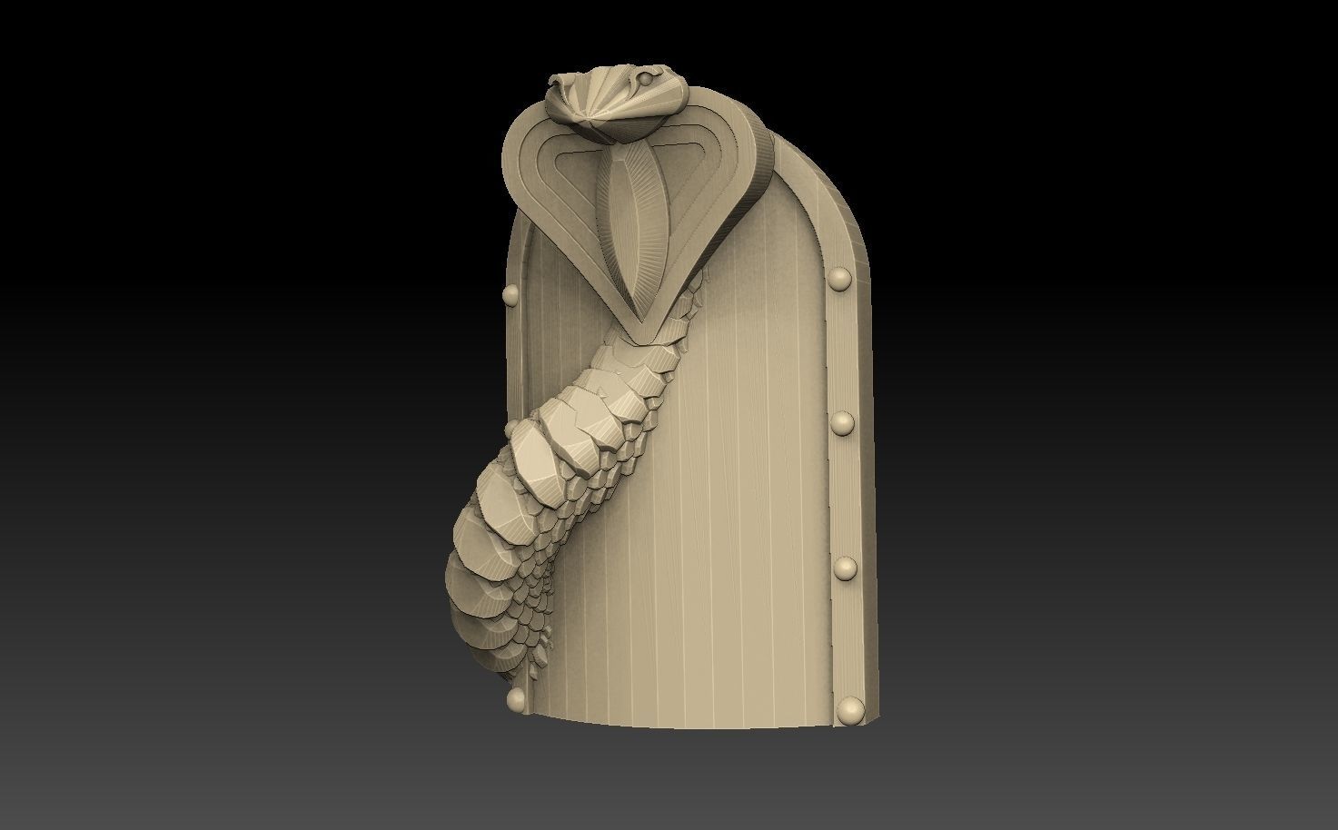 Egyptian Shield Pack 3D print model_19