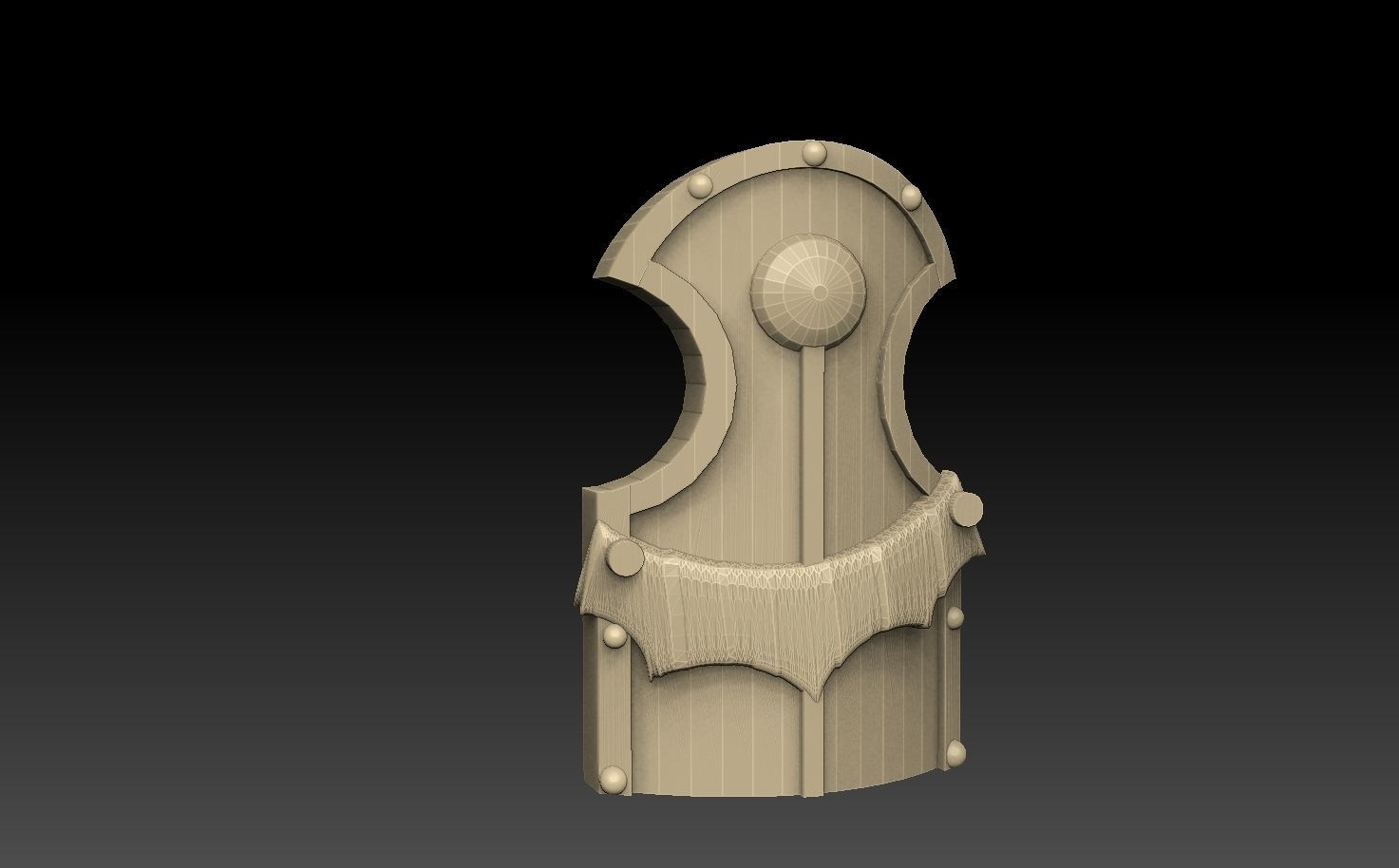 Egyptian Shield Pack 3D print model_15