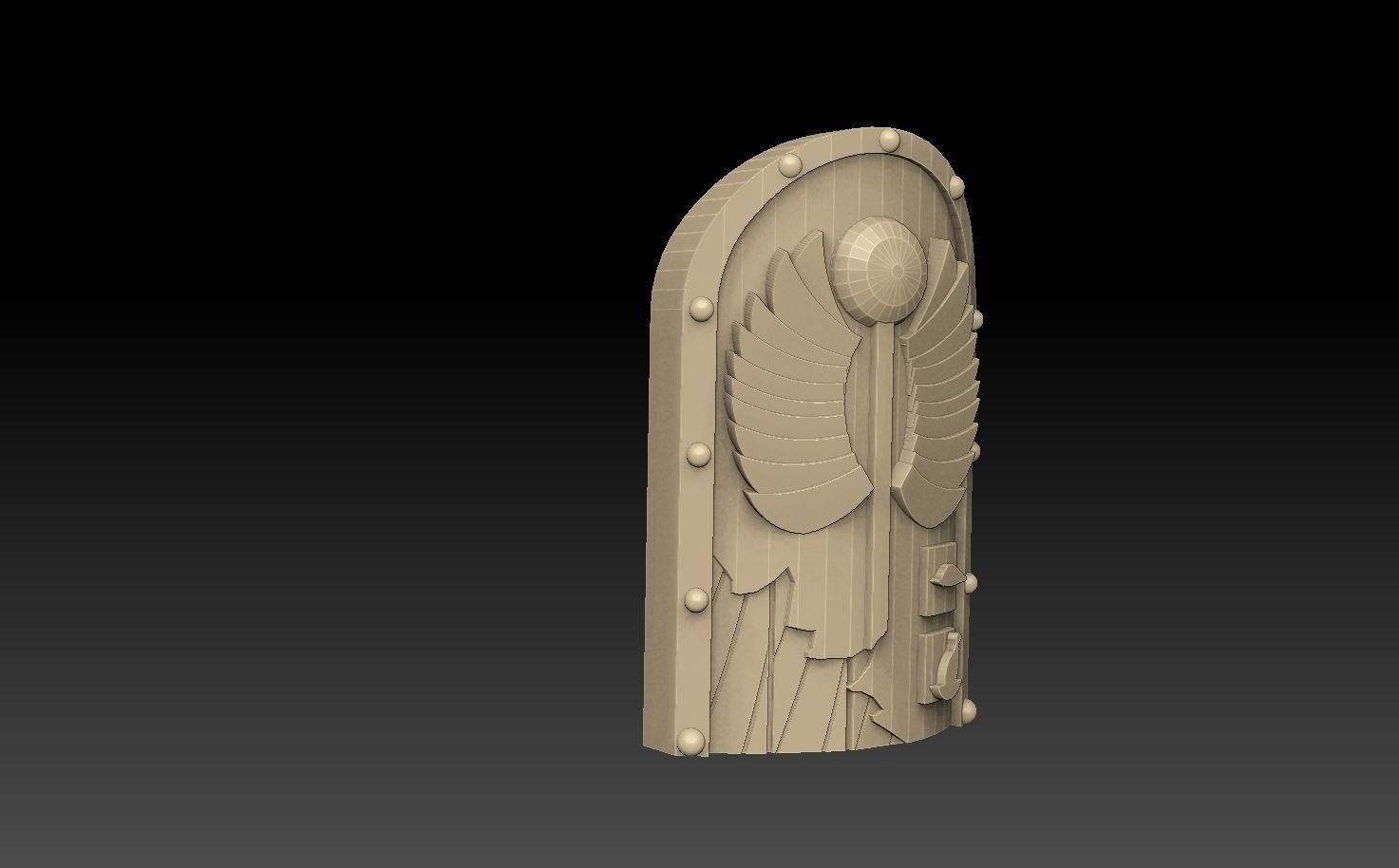 Egyptian Shield Pack 3D print model_26