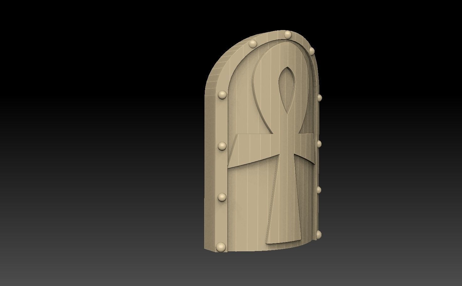Egyptian Shield Pack 3D print model_25
