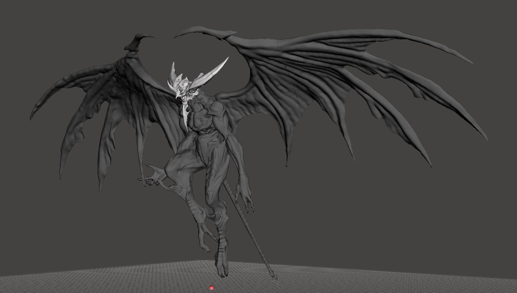 Diabolos - Final Fantasy XIV 3D print model_1