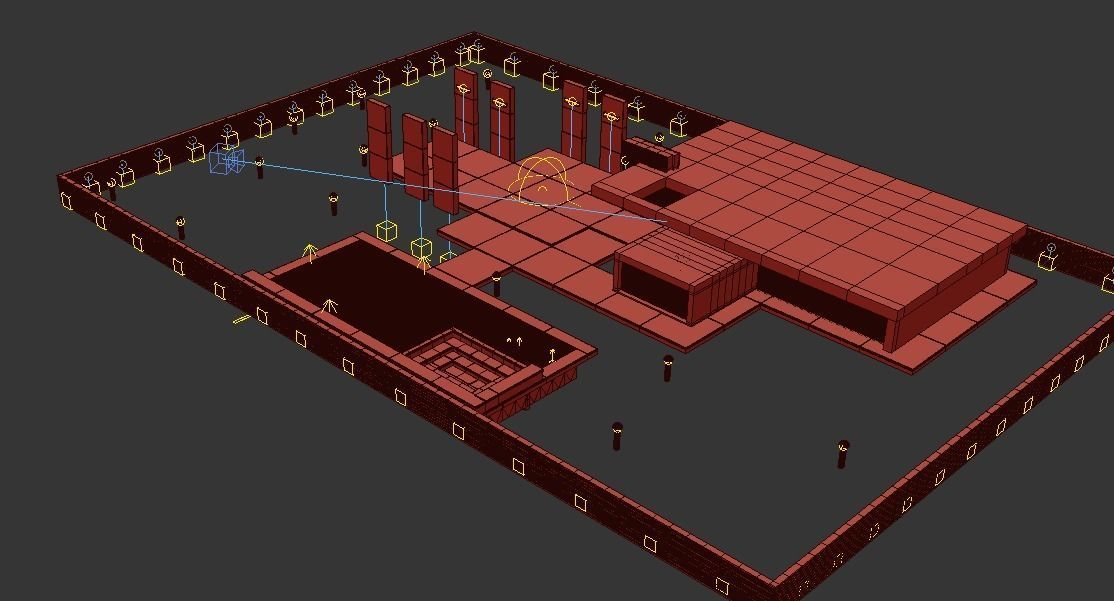 Modern Luxury House 3D model_9