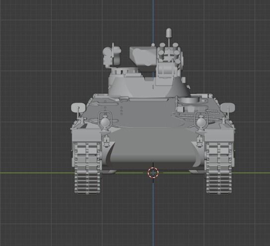 Scalable Marder 1A2 IFV 3D print model_3