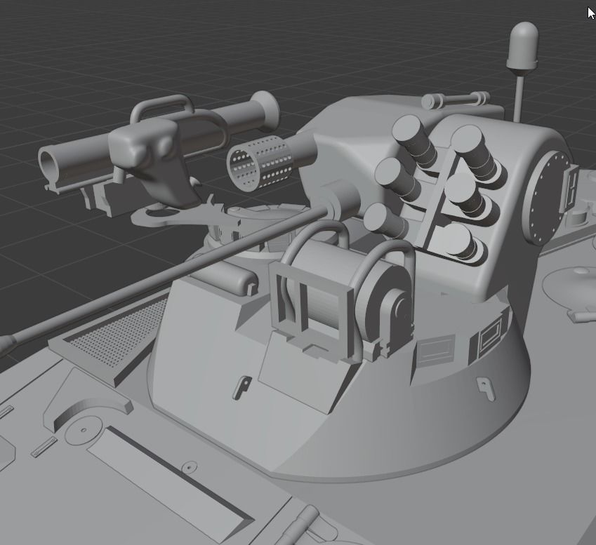 Scalable Marder 1A2 IFV 3D print model_12