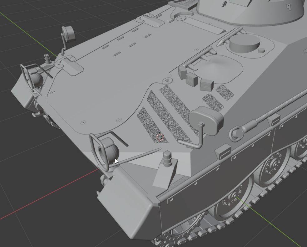 Scalable Marder 1A2 IFV 3D print model_11