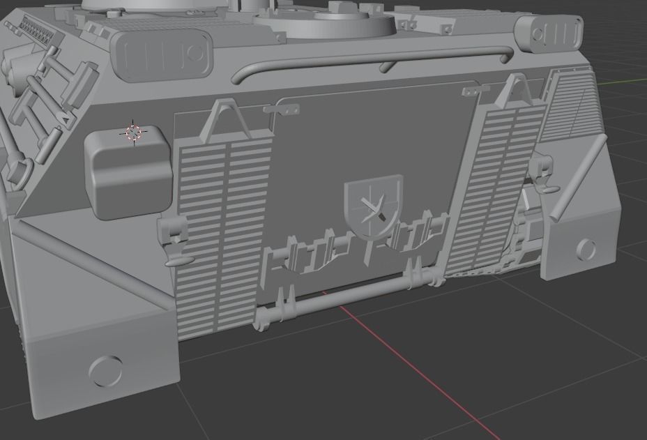 Scalable Marder 1A2 IFV 3D print model_10