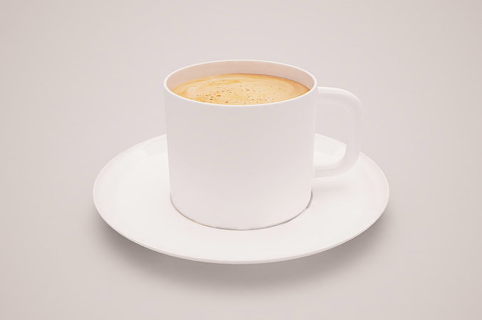 CUP SAUCER 3D print model