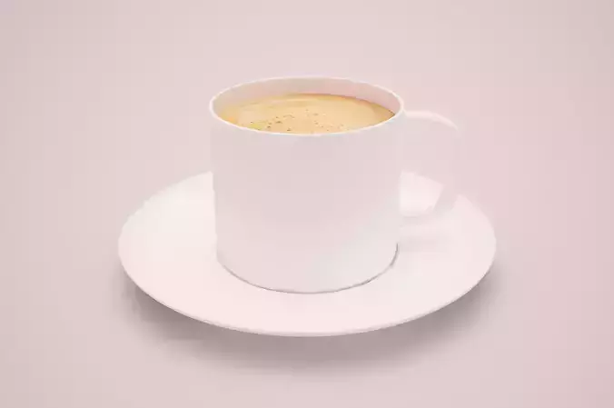 CUP SAUCER 3D print model