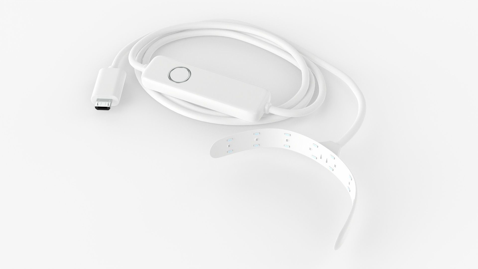 Teeth whitening USB kit  3D model_1