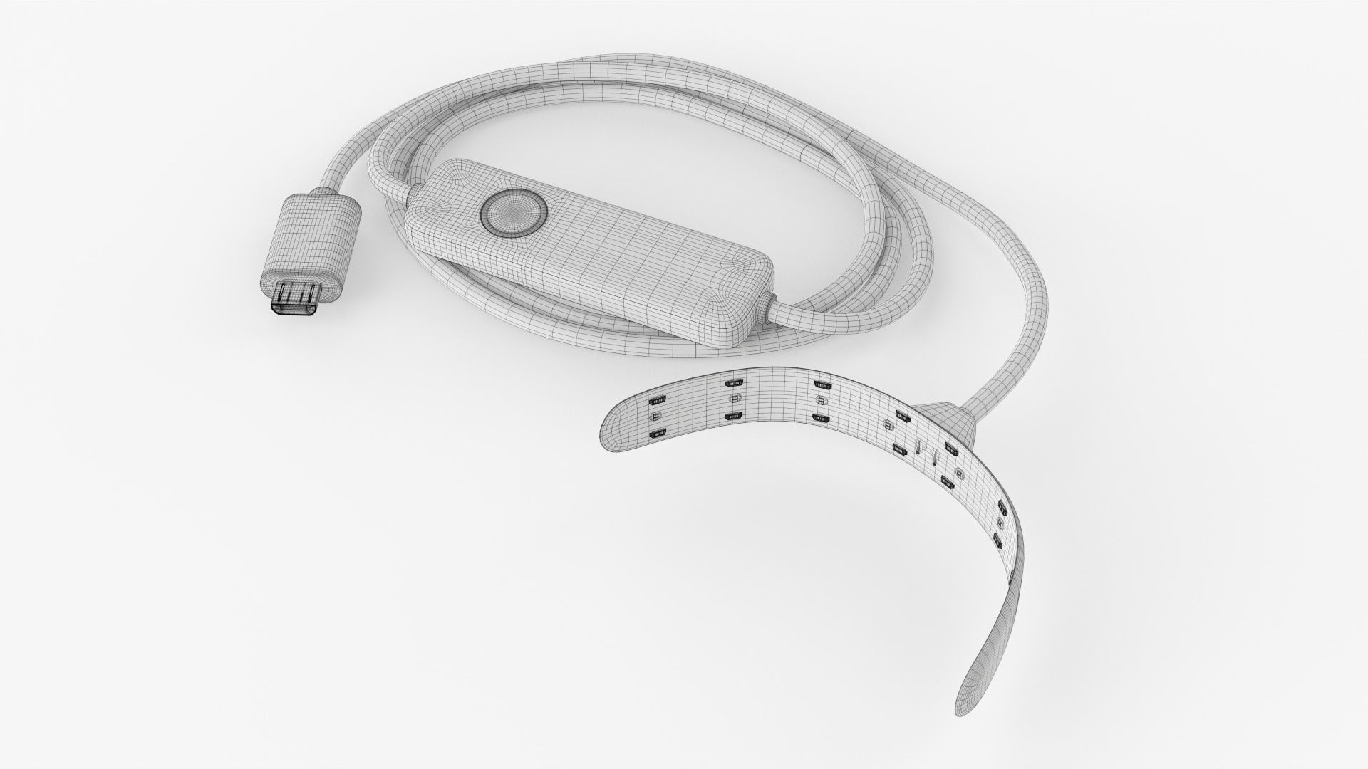 Teeth whitening USB kit  3D model_11