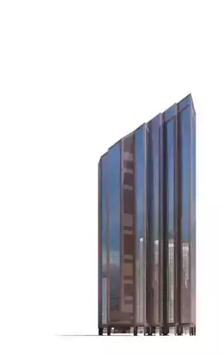 Angular City Skyscraper