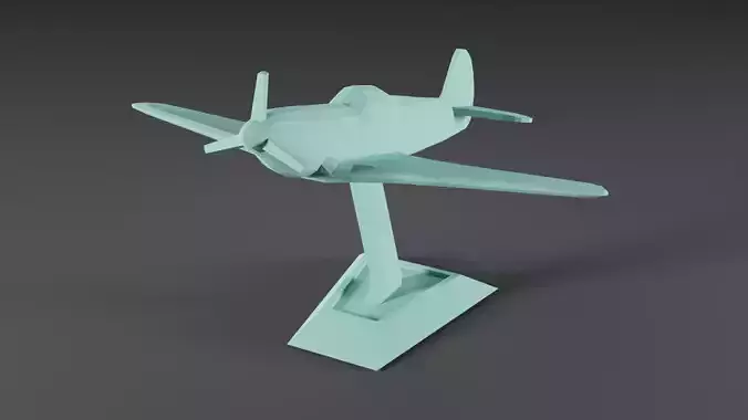 Yak-3 plane 3D print model