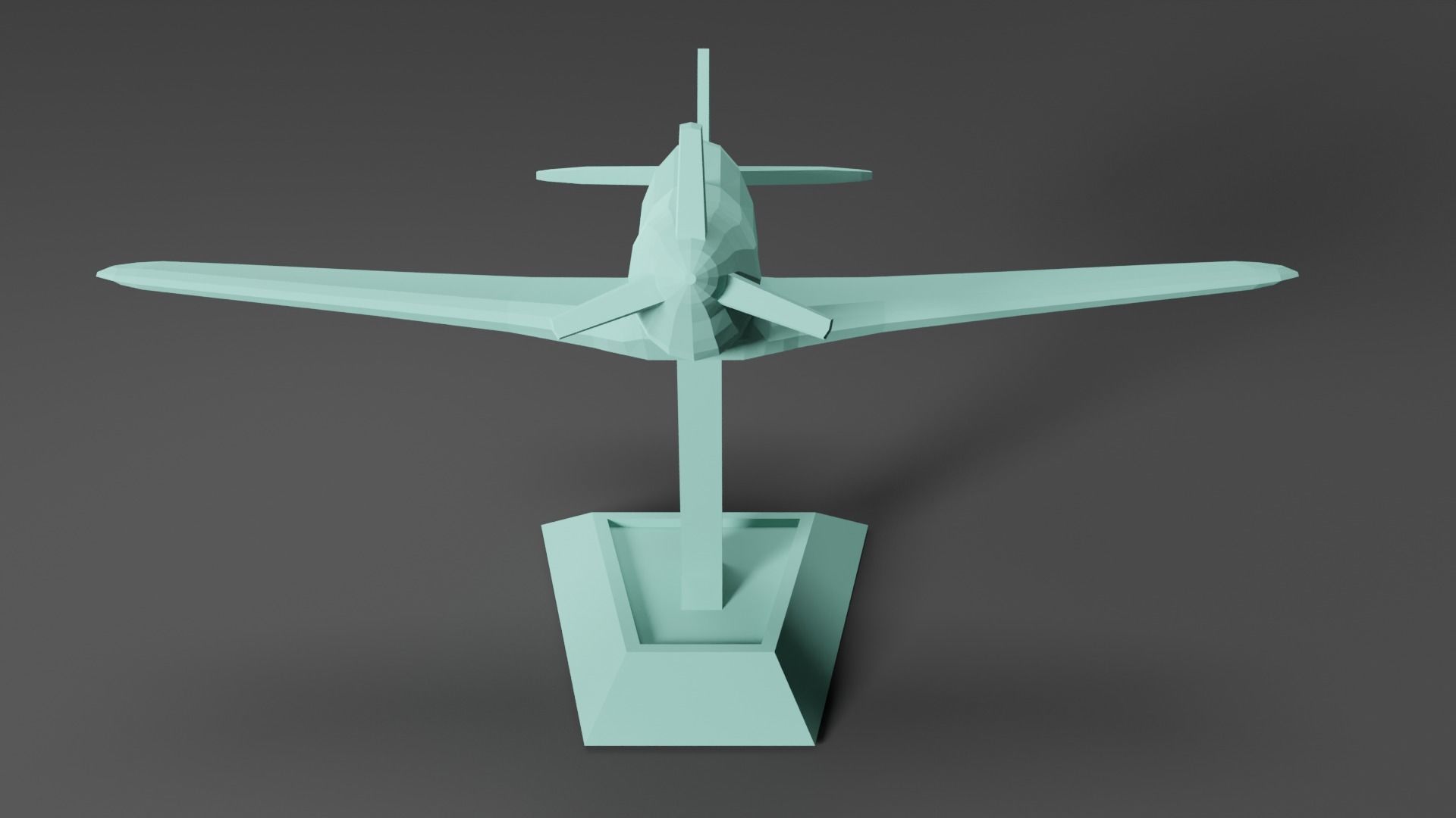Yak-3 plane 3D print model_4