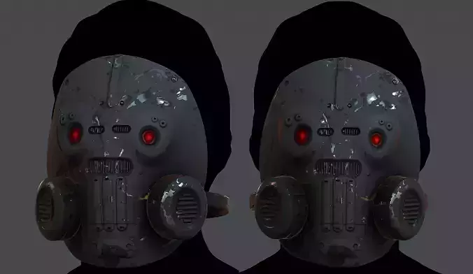 Gas mask helmet 3d model scifi Low-poly 3D model Low-poly 3D model Gas mask helmet 3d model scifi Low-poly 3D model Low-poly 3D model