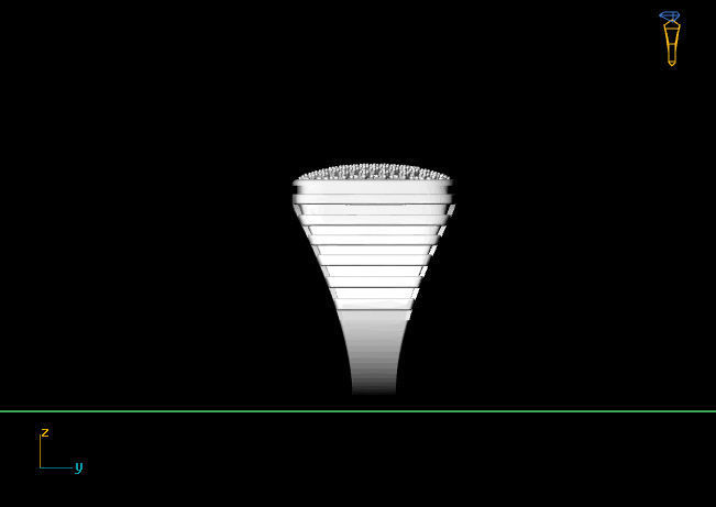 Gents Ring - STL READY FILES 3D print model_4