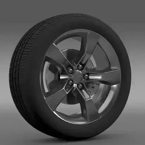 Chevrolet Camaro 2010 wheel 3D model