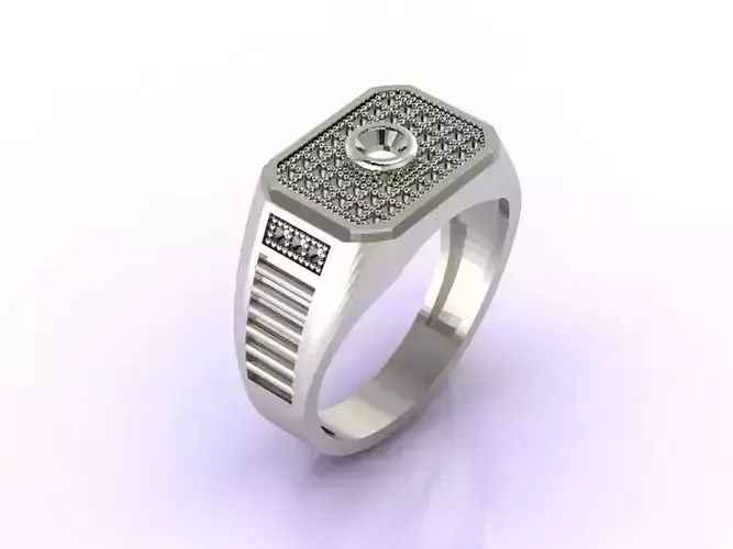Gents Ring  - STL READY FILES 