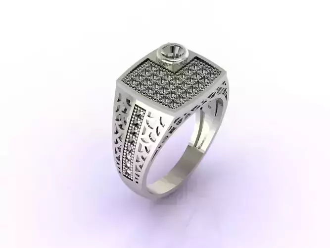 Gents Ring  - STL READY FILES 