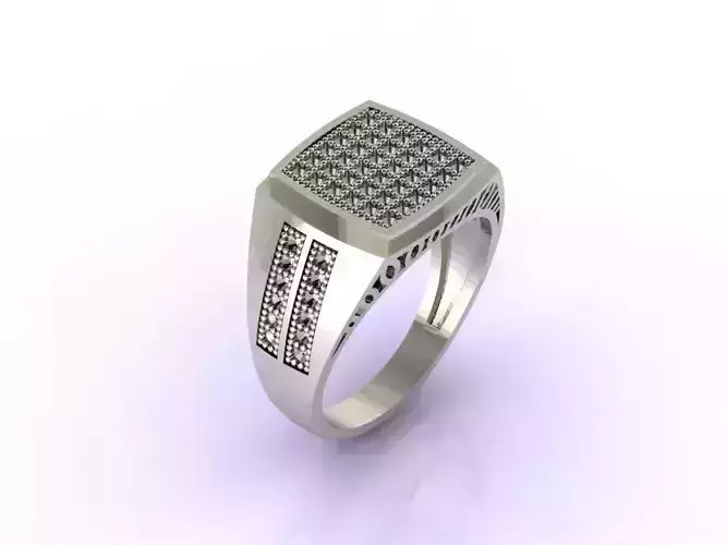 Gents Ring  - STL READY FILES 