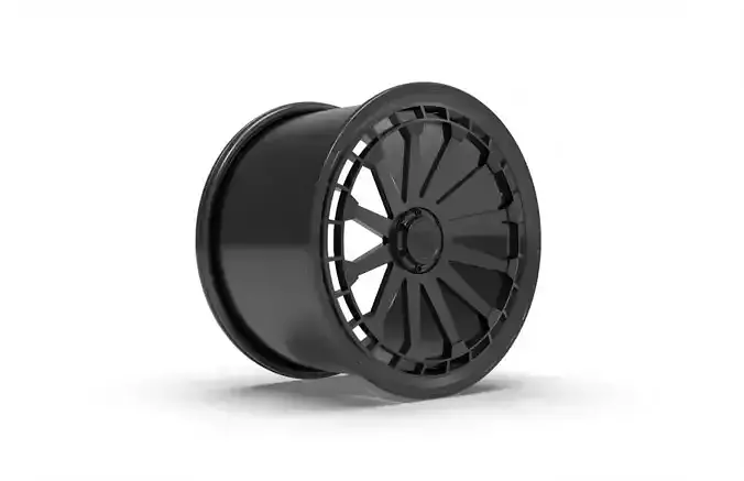 Black Rhino rim design  3D print model