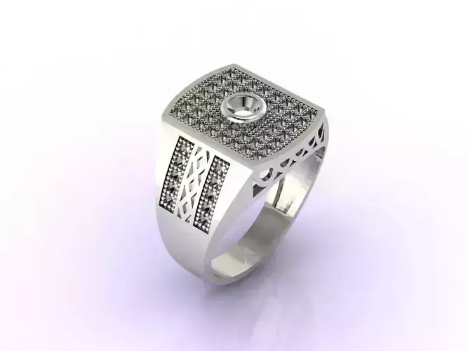 Gents Ring  - STL READY FILES 