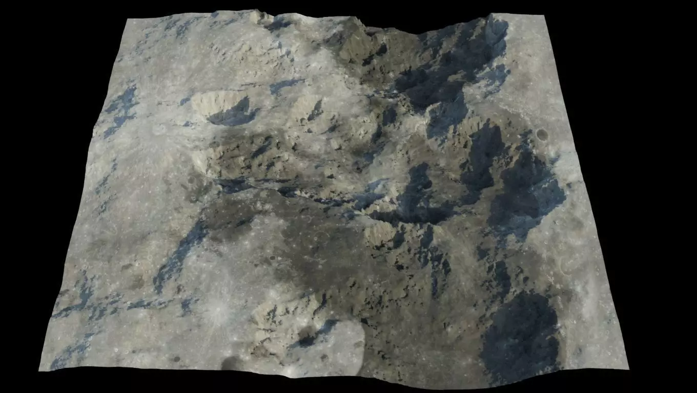 PLANET SURFACE 3D MODEL 3D model_0