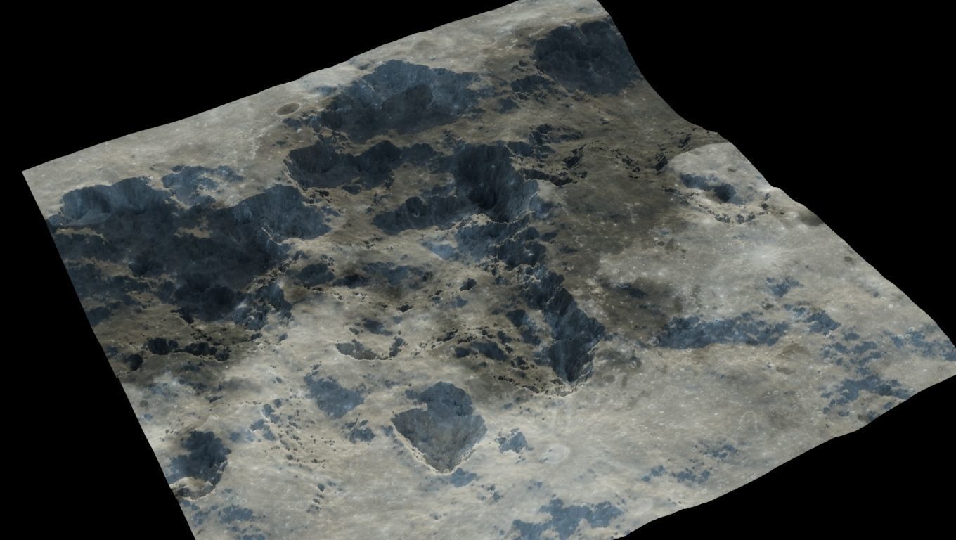 PLANET SURFACE 3D MODEL 3D model_20