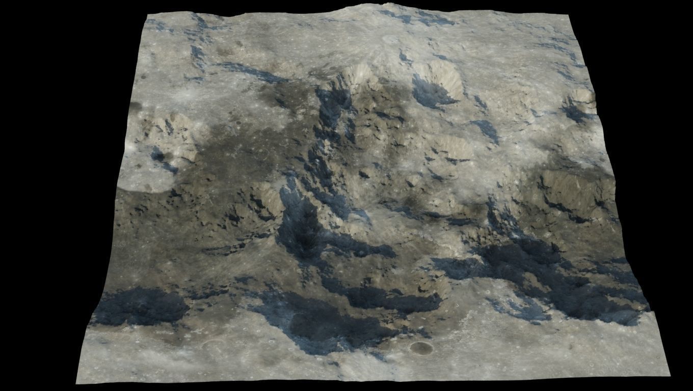 PLANET SURFACE 3D MODEL 3D model_9