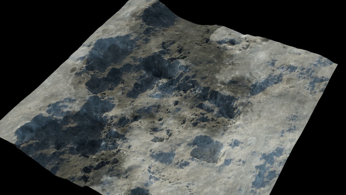 PLANET SURFACE 3D MODEL 3D model_5