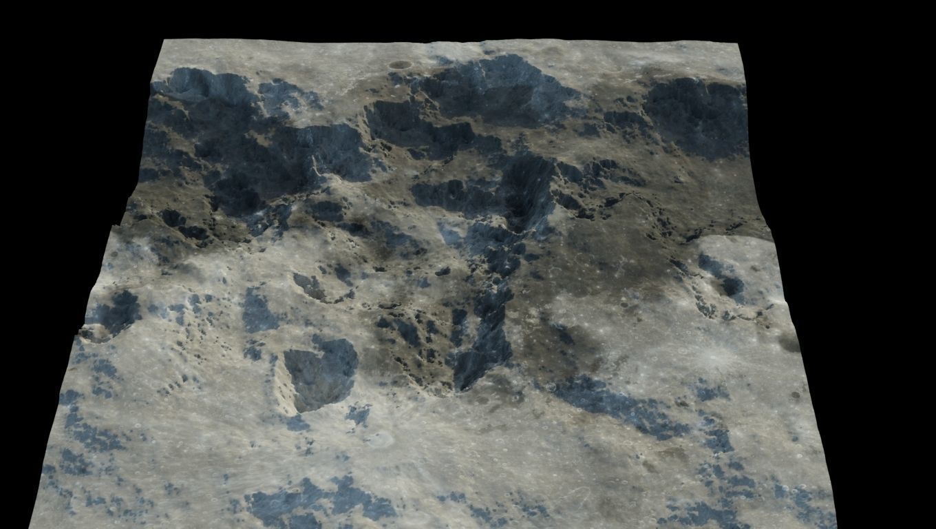 PLANET SURFACE 3D MODEL 3D model_3
