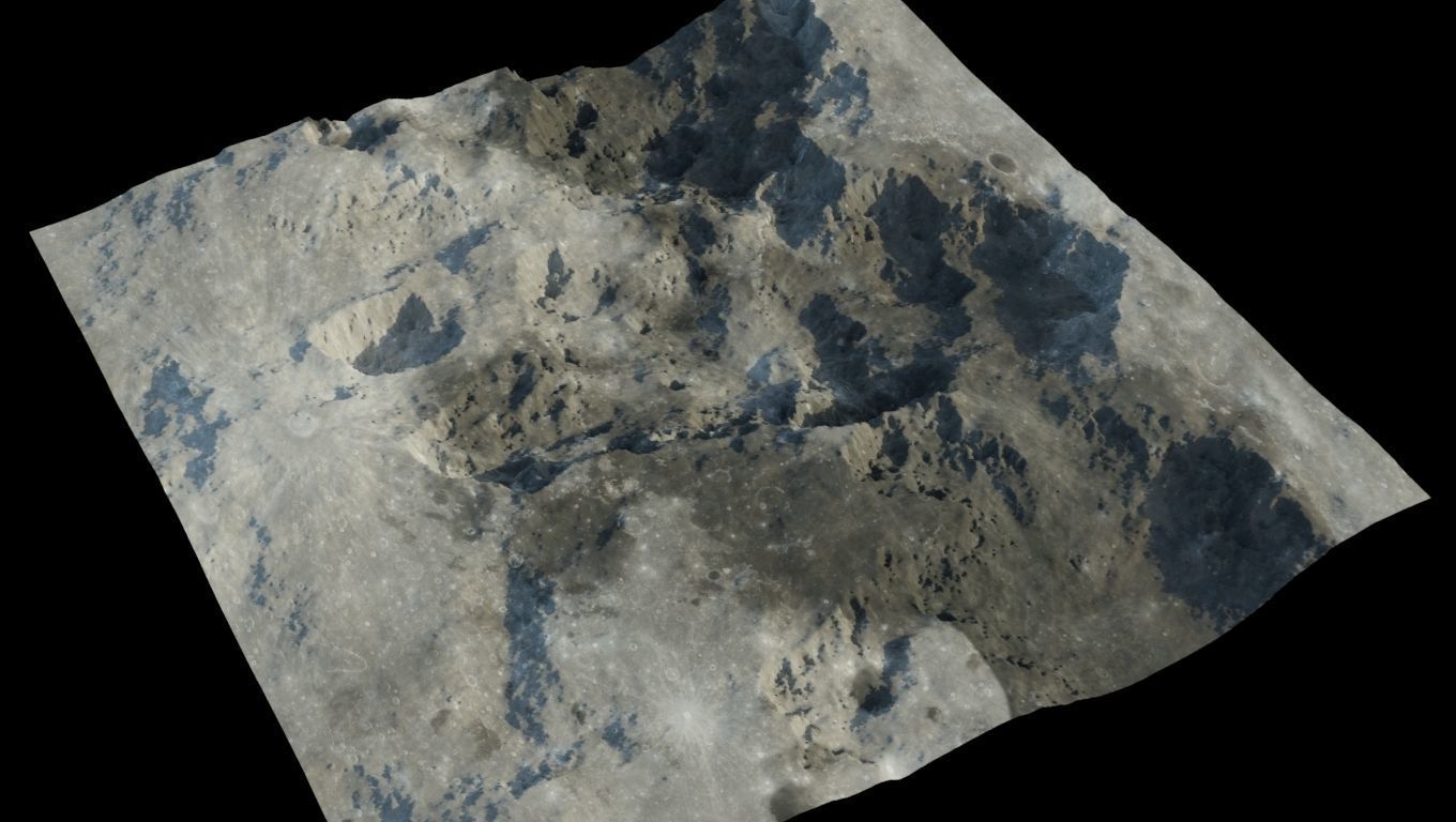 PLANET SURFACE 3D MODEL 3D model_1