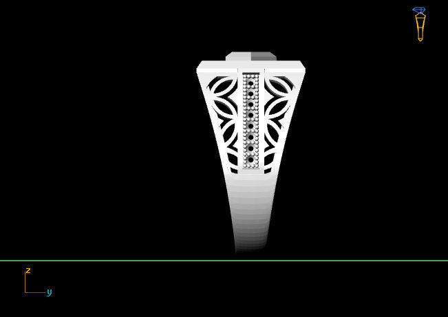 Gents Ring - STL READY FILES 3D print model_4