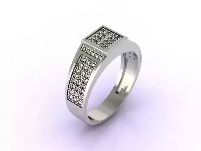 Gents Ring  - STL READY FILES 