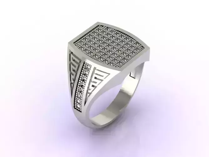 Gents Ring  - STL READY FILES 