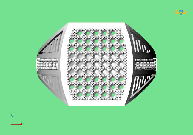 Gents Ring - STL READY FILES 3D print model_2