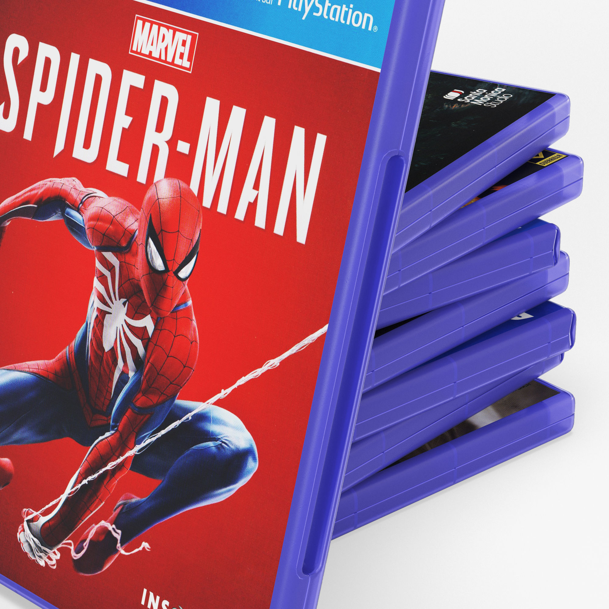 DVD Case disks for PS4 3D model_4