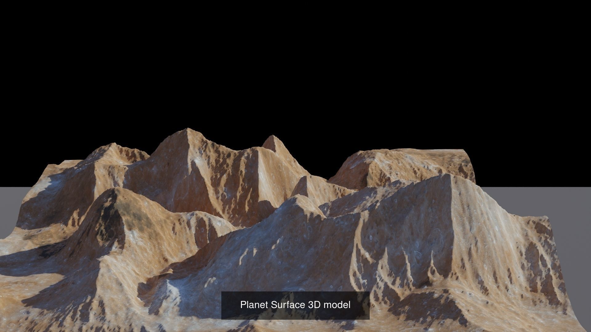 Planet Surface 3D models 3D Model Collection_9