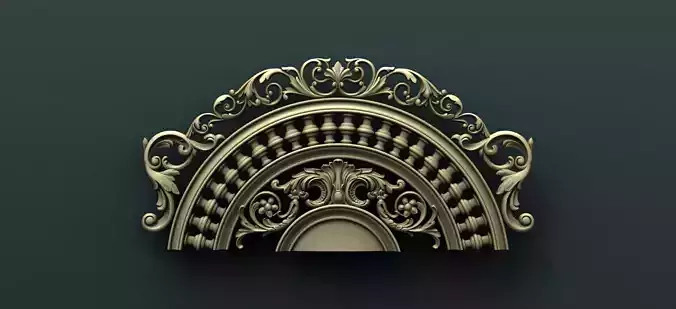 Classic Carved Bed 2