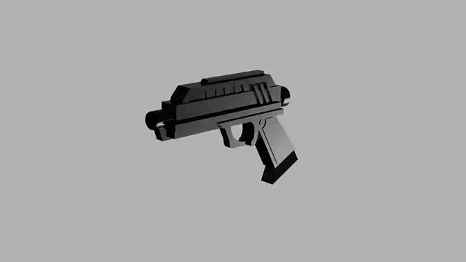 1 12 Clone Trooper DC 17 Blaster Pistol For The Black Series 3D print model