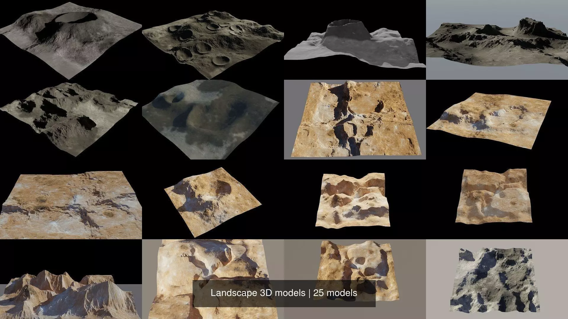 Landscape 3D models 3D Model Collection_0