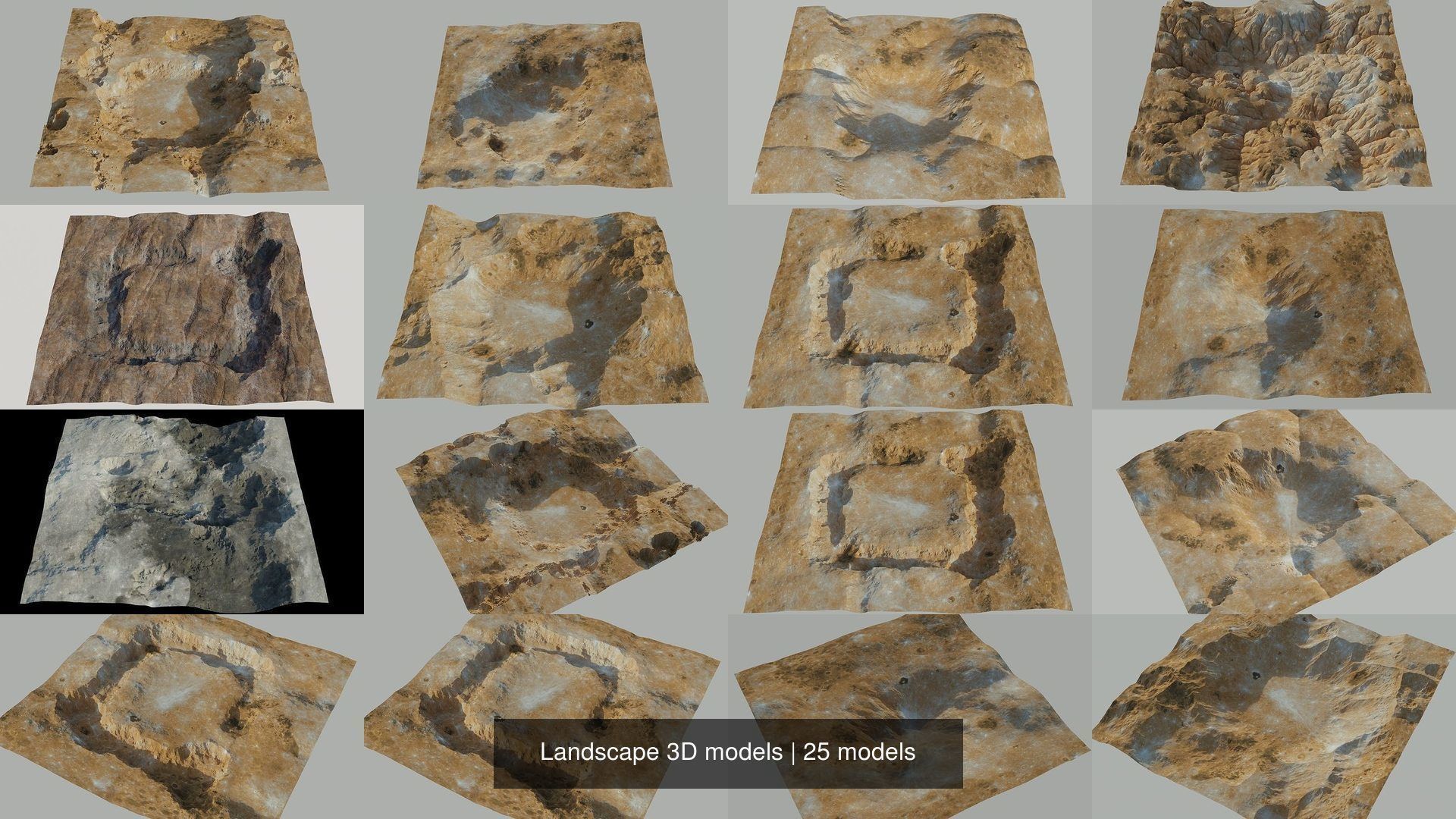 Landscape 3D models 3D Model Collection_2