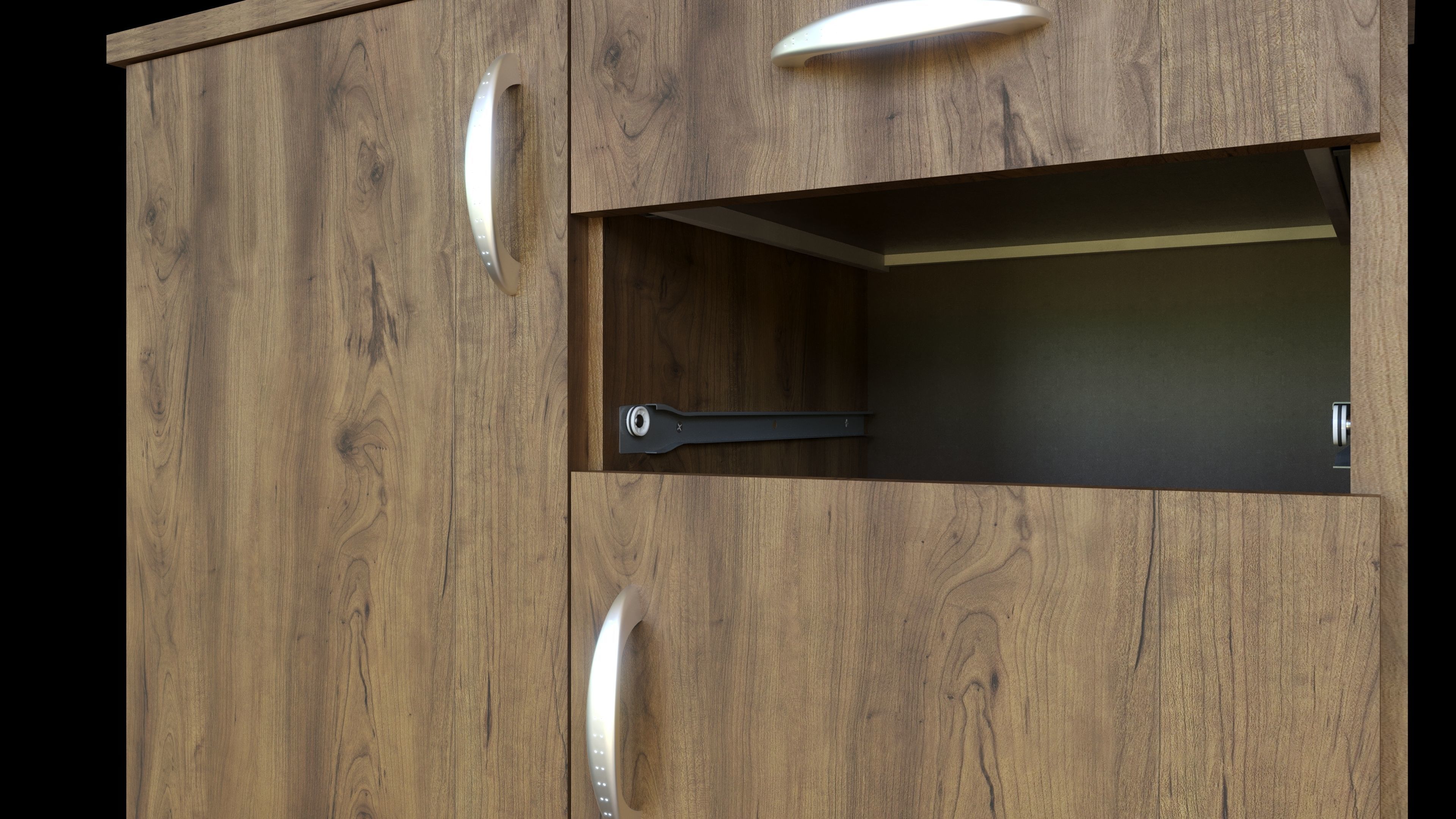 Simple Cabinet 3D model_6