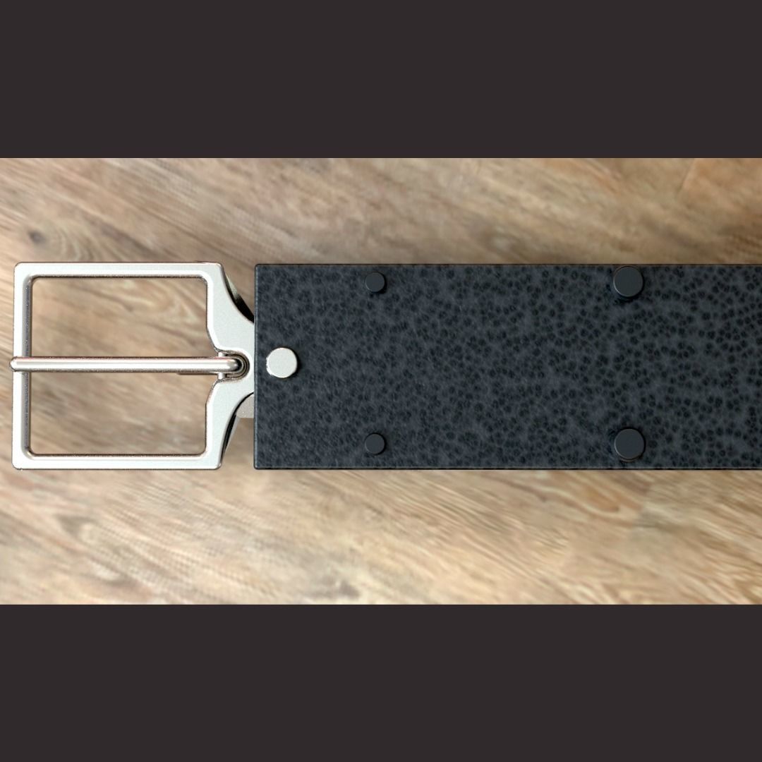 Hidden belt knife and holder 3D print model_1