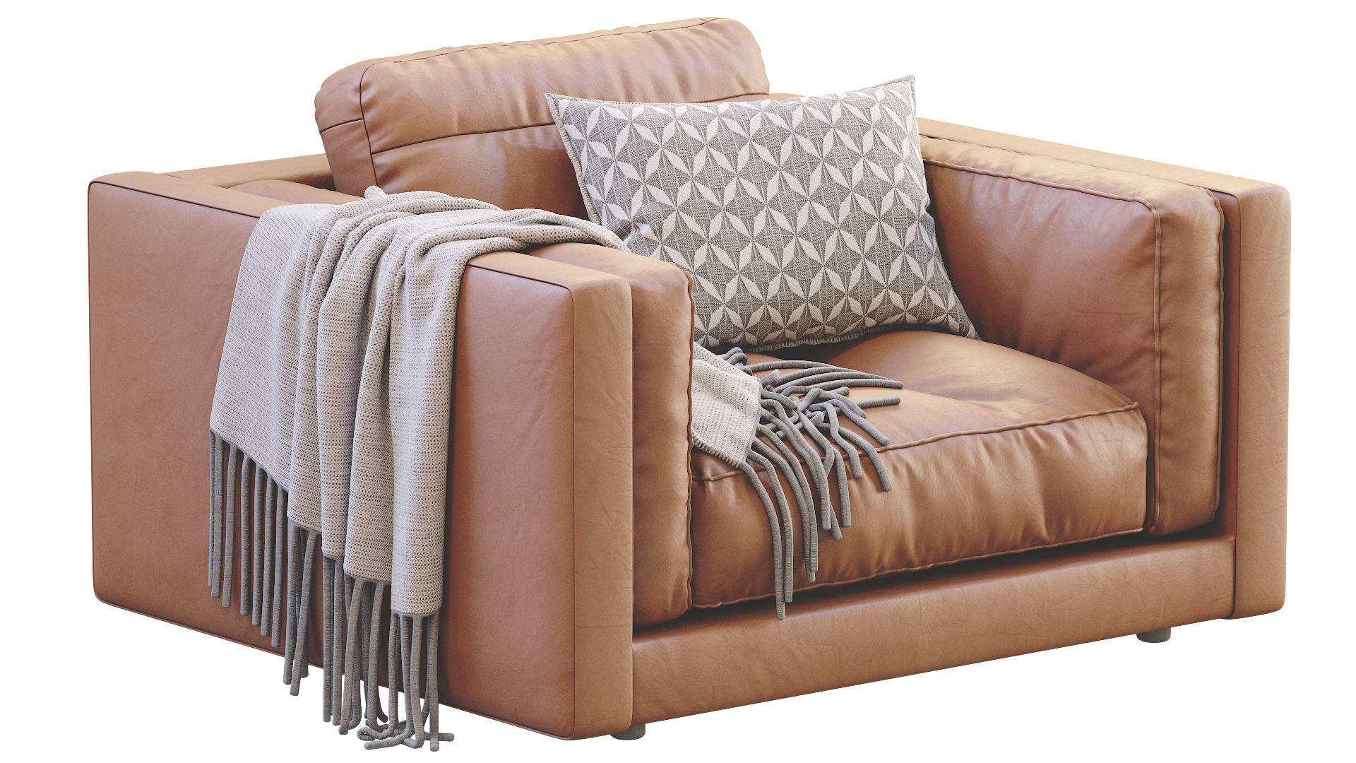 Armchair Flexform LUCIEN 3D model_14