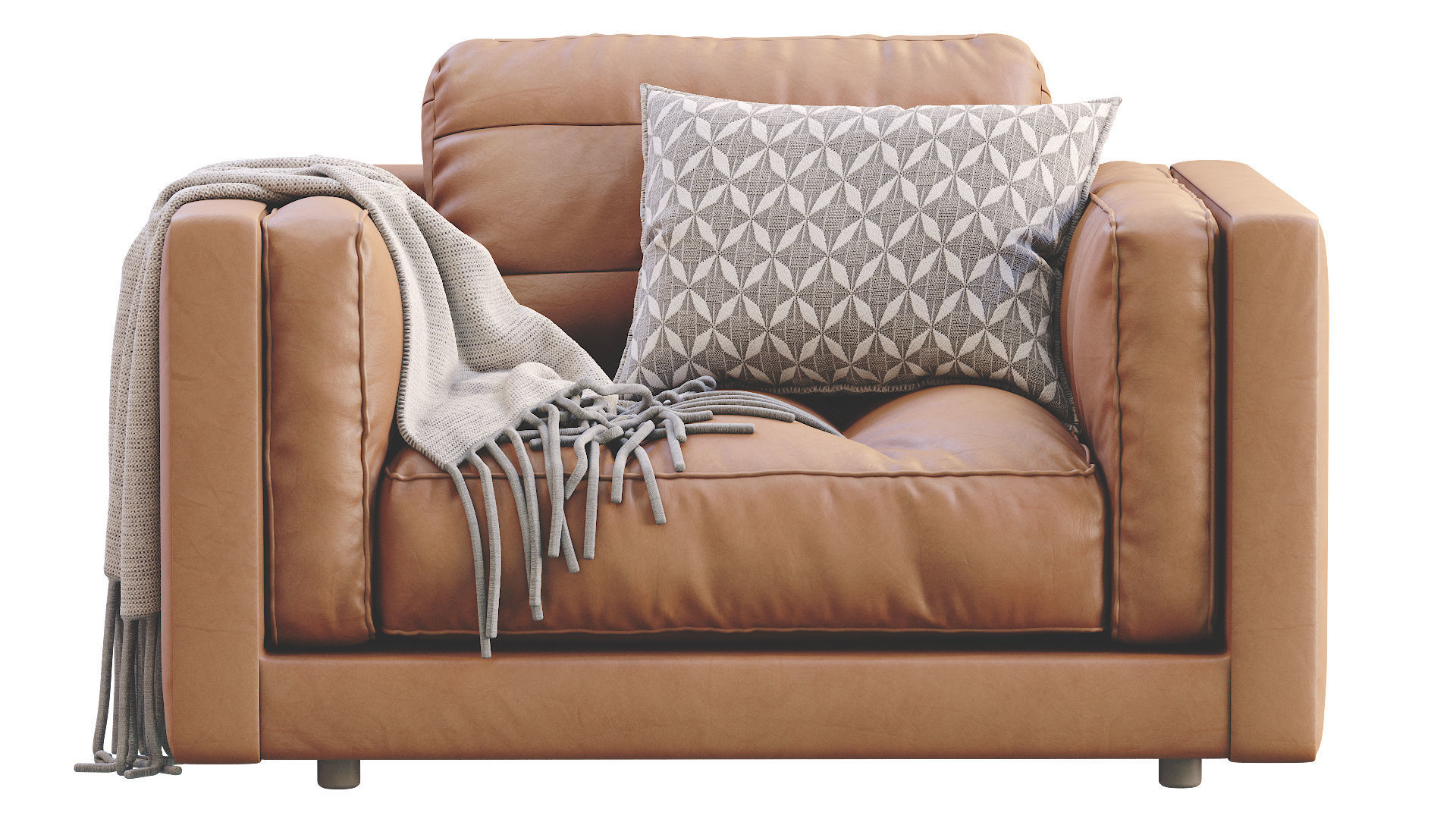 Armchair Flexform LUCIEN 3D model_5